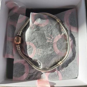 Pandora Bracelet  19 cm moments sterling silver